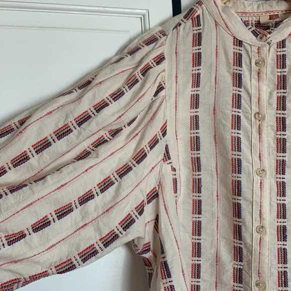 Anthropologie / Pilcro balloon 3/4 sleeve blouse - Picture 4 of 6